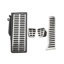 Zeratul Stainless Steel Car Pedals For Volkswagen Vw Cc Passat B6 B7 R36 - MT With Rest Pedal