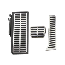 Zeratul Stainless Steel Car Pedals For Volkswagen Vw Cc Passat B6 B7 R36 - AT With Rest Pedal