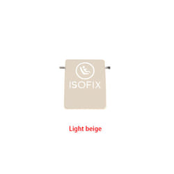 Car Rear Seat Hook Isofix Cover Child Restraint For Mercedes Benz W253 - light beige