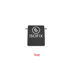 Car Rear Seat Hook Isofix Cover Child Restraint For Mercedes Benz W253 - gray
