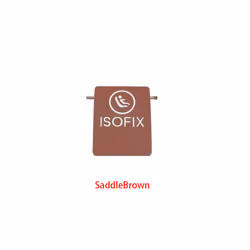 Car Rear Seat Hook Isofix Cover Child Restraint For Mercedes Benz W253 - saddle brown