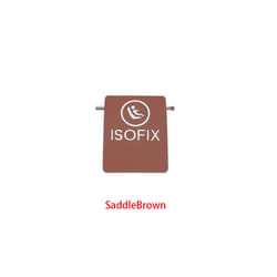Car Rear Seat Hook Isofix Cover Child Restraint For Mercedes Benz W253 - saddle brown