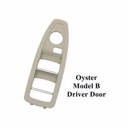 Black Beige Carbon Lhd Rhd Car Interior Door Window Switch Panel Cover - Oyster B Driver Door