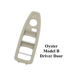 Black Beige Carbon Lhd Rhd Car Interior Door Window Switch Panel Cover - Oyster B Driver Door
