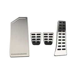Car Pedal Pad Cover For Hyundai Sonata Ix35 I40 Ix45 Tucson Santafe Nexo - For  MT 4pcs