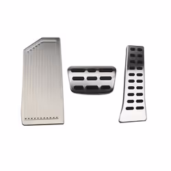 Car Pedal Pad Cover For Hyundai Sonata Ix35 I40 Ix45 Tucson Santafe Nexo - For  AT 3pcs