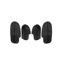 For Honda Accord 2009 4pcs Microfiber Leather Car Interior Door Armrest - 4xdoor armrest Black