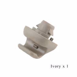 ) Genuine Sunvisor Holder Sunshade Antidazzele Visor Clips Fastener For - 1PCS(Ivory