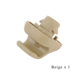 ) Genuine Sunvisor Holder Sunshade Antidazzele Visor Clips Fastener For - 1PCS(Beige