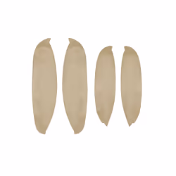 4pcs Car-styling Microfiber Leather Door Armrest Protection Cover Side - Beige