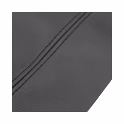 For Kia K3 Car Interior Door Armrest Panel Microfiber Leather Cover Trim - Black-red line