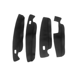 4pcs Car-styling Microfiber Leather Door Panels Guard / Door Armrest Panel - door armrest black