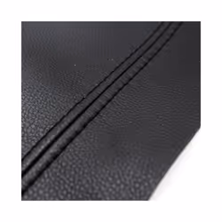 4pcs Car-styling Microfiber Leather Door Panels Guard / Door Armrest Panel - armrest black -red