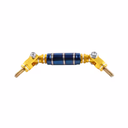 Universal Interior Roll Bar Grab Support Grip Roof Handle Burnt Blue Seat - Gold