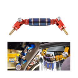 Universal Interior Roll Bar Grab Support Grip Roof Handle Burnt Blue Seat - Sky Blue