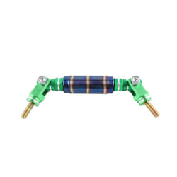 Universal Interior Roll Bar Grab Support Grip Roof Handle Burnt Blue Seat - Green