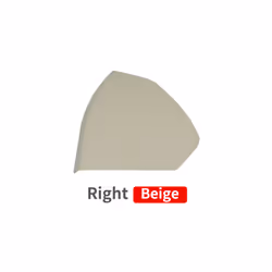 Left/Right W211 Beige Black Gray Car Front Door Plastic Cover Trim Shell - Beige Right
