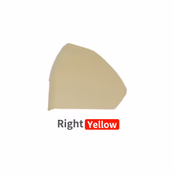 Left/Right W211 Beige Black Gray Car Front Door Plastic Cover Trim Shell - Yellow Right