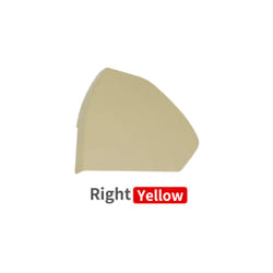 Left/Right W211 Beige Black Gray Car Front Door Plastic Cover Trim Shell - Yellow Right