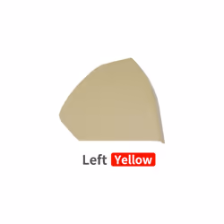 Left/Right W211 Beige Black Gray Car Front Door Plastic Cover Trim Shell - Yellow Left