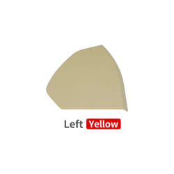 Left/Right W211 Beige Black Gray Car Front Door Plastic Cover Trim Shell - Yellow Left