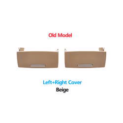 Interior Rear Door Armrest Ashtray Assembly Replacement For BMW 7 Series - Old Cover Beige
