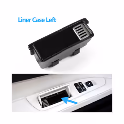Interior Rear Door Armrest Ashtray Assembly Replacement For BMW 7 Series - Liner Case Left