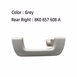 New Gray Black Beige Interior Front Rear Roof Grab Handle For Audi S3 - Rear Right-Grey-1PC