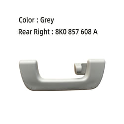 New Gray Black Beige Interior Front Rear Roof Grab Handle For Audi S3 - Rear Right-Grey-1PC