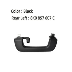 New Gray Black Beige Interior Front Rear Roof Grab Handle For Audi S3 - Rear Left-Black-1PC