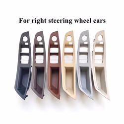 Rhd Right Hand Driver Car Interior Door Window Switch Cover Original Inner - 7pcs Set Red Brown