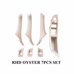 Rhd Right Hand Driver Car Interior Door Window Switch Cover Original Inner - 7pcs Set Oyster