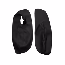 Only 3 Doors Car Front / Back Microfiber Leather Door Armrest Panel Cover - Rear 2pcsBlack-red