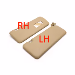 For Chinese CHERY TIGGO SUV 2005 2012 1 Pcs Sun Visor Assembly with mirror - Beige Left