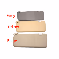 For Chinese CHERY TIGGO SUV 2005 2012 1 Pcs Sun Visor Assembly with mirror - Yellow Left