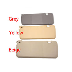 For Chinese CHERY TIGGO SUV 2005 2012 1 Pcs Sun Visor Assembly with mirror - Yellow Left