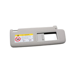 Gray Front Sun Visor Panel With Makeup Mirror For Vw Golf 7 Sportsvan - Right