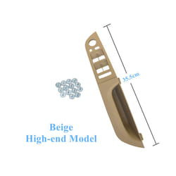Rhd Right Hand Driver Car Interior Door Armrest Window Switch Panel Trim - Beige 35.5 High-end