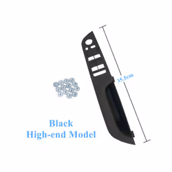 Rhd Right Hand Driver Car Interior Door Armrest Window Switch Panel Trim - Black 35.5 High-end
