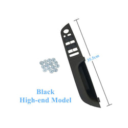 Rhd Right Hand Driver Car Interior Door Armrest Window Switch Panel Trim - Black 35.5 High-end