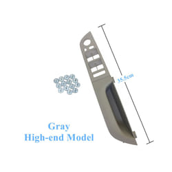 Rhd Right Hand Driver Car Interior Door Armrest Window Switch Panel Trim - Gray 35.5 High-end