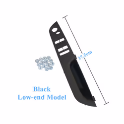 Rhd Right Hand Driver Car Interior Door Armrest Window Switch Panel Trim - Black 37.5 Low-end