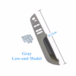 Rhd Right Hand Driver Car Interior Door Armrest Window Switch Panel Trim - Gray 37.5 Low-end