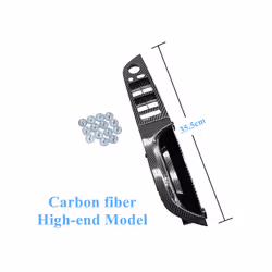 Rhd Right Hand Driver Car Interior Door Armrest Window Switch Panel Trim - Carbon 35.5 High-end
