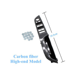 Rhd Right Hand Driver Car Interior Door Armrest Window Switch Panel Trim - Carbon 35.5 High-end