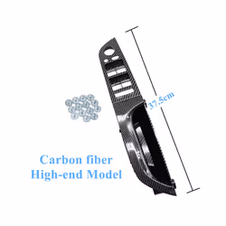 Rhd Right Hand Driver Car Interior Door Armrest Window Switch Panel Trim - Carbon 37.5 High-end