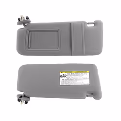 Sun Visor Front Right Left Side With Sunroof And Light Gray For Toyota - Right