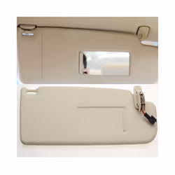 Sun Visor With A Makeup Mirror Sun Visor For For Vw Beetle Golf Jetta - Beige right