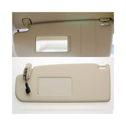 Sun Visor With A Makeup Mirror Sun Visor For For Vw Beetle Golf Jetta - Beige left