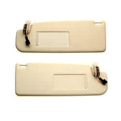 Sun Visor With A Makeup Mirror Sun Visor For For Vw Beetle Golf Jetta - Beige left and right